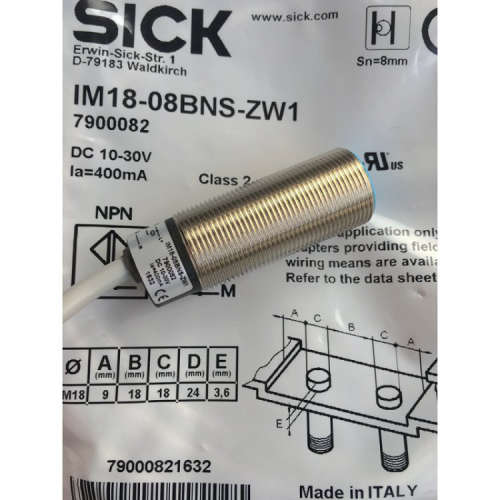 1040763 IME12-04BPSZC0K 电感式接近传感器 德国西克 优势供应