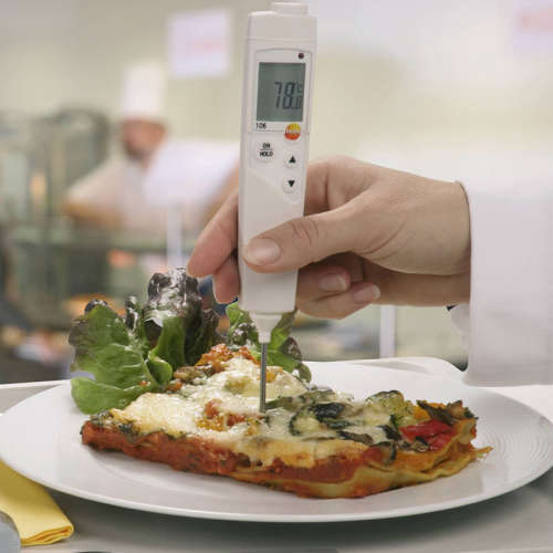 德图testo106/104IR温度计探针式食品高精度烘焙水油冷冻厨房