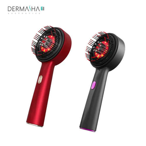 Red Light Therapy Ems Hair Brush Head Scalp Massager Comb