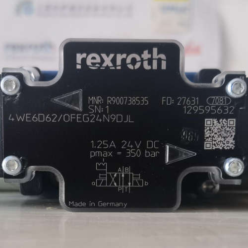 R900738535  4WE6D62/OFEG24N9DJL # Rexroth//力士乐