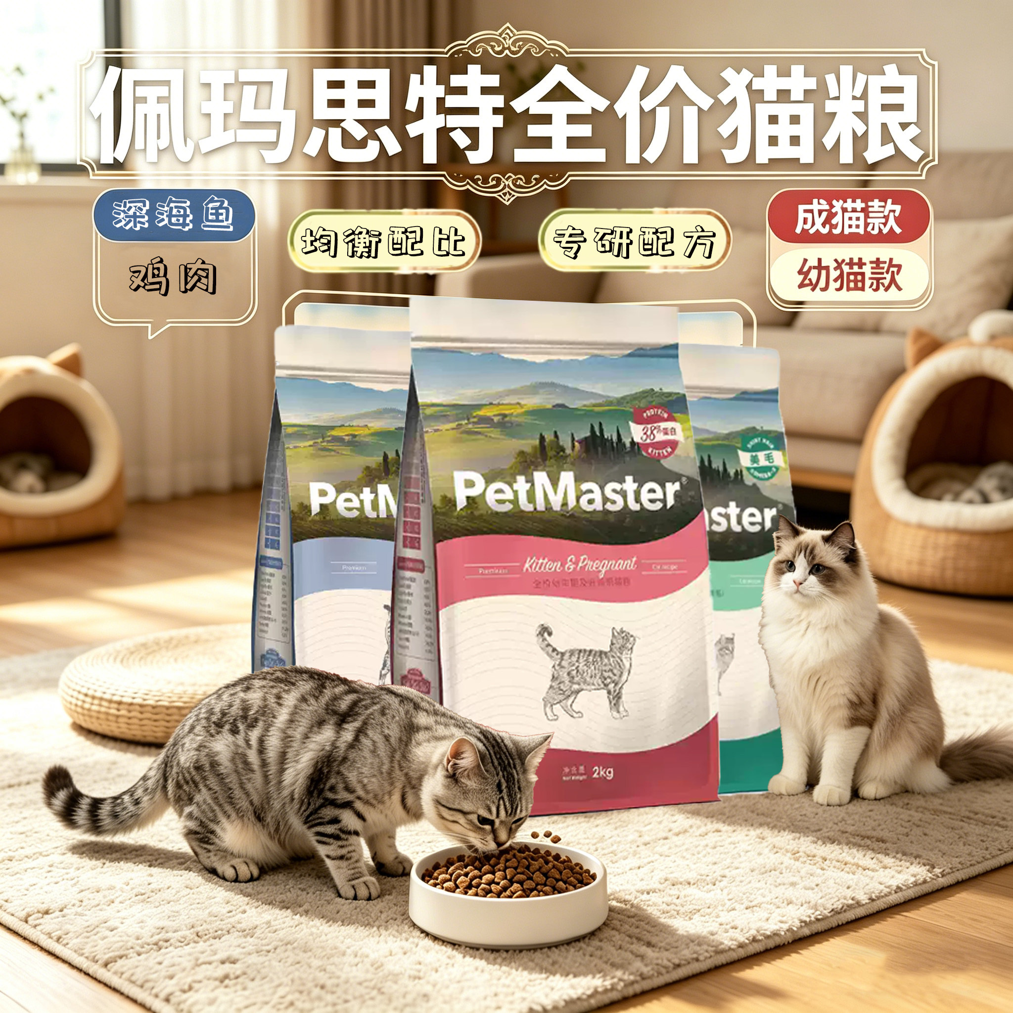 佩玛思特深海鱼宠物猫粮图片