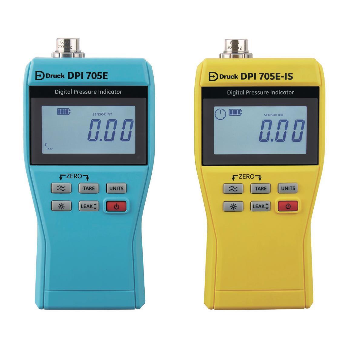 德鲁克 DPI705E系列数字手持式压力测试仪高精度温度检测