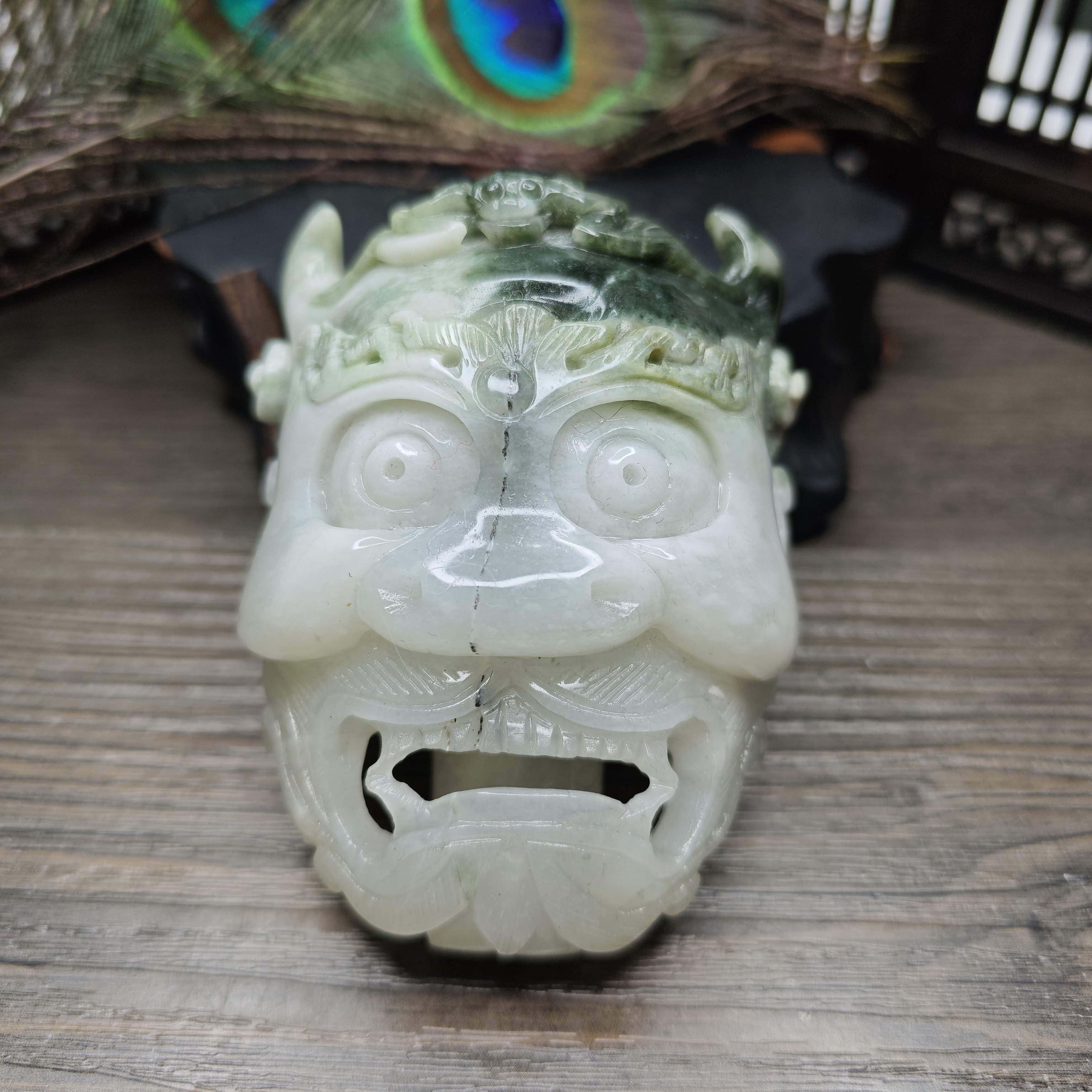 特惠定制天然南阳独山玉冰润多色皮带扣腰扣男女款礼物