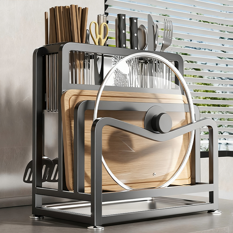 日本进口MUJIE厨房刀架置物架