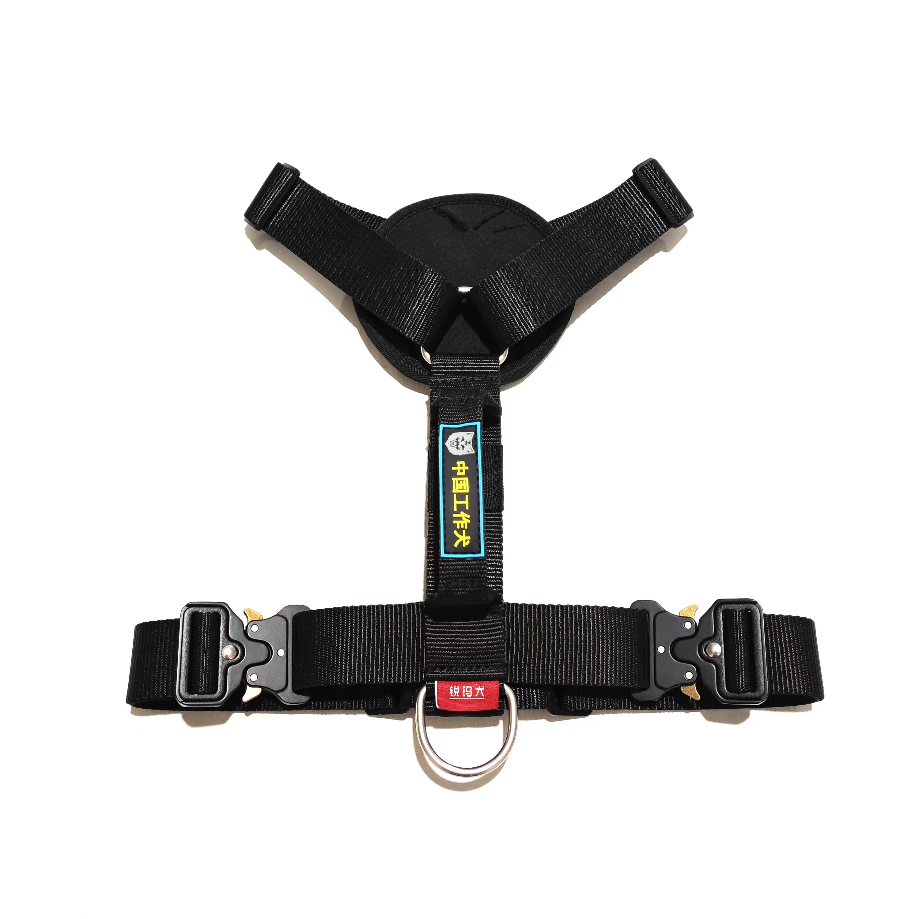 德牧马犬扑咬胸背狗狗战术背心