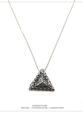 骷髅头学生钛钢搞怪风链子