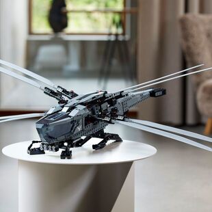 积木10327沙丘皇家扑翼机积木直升机男孩子拼装玩具礼高难度男孩