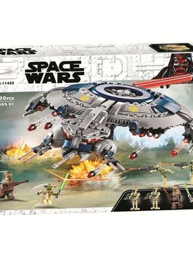 星球大战系列机器人炮艇75233男孩拼装积木儿童玩具1城市大型9岁