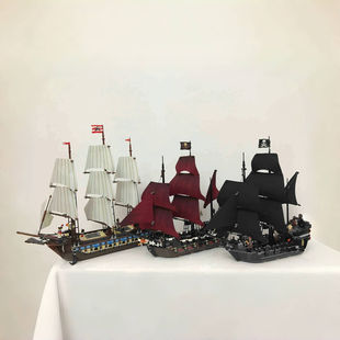 加勒比海盗黑珍珠号4184儿童益智拼装积木玩具礼品礼物高难度男孩