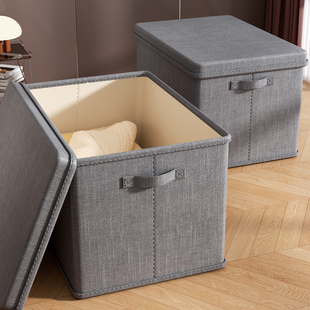 衣服收纳箱家用衣柜分层储物神器换季衣物被子加厚整理盒超大容量