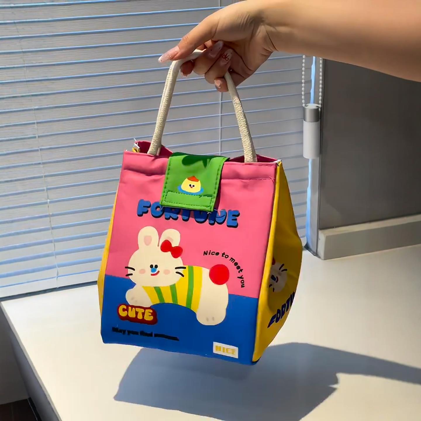 上班族便当保温袋加厚铝箔饭盒子