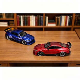 1:64 SW 宝马 BMW G82GTR M4 ADRO BODY KIT宽体改装合金汽车模型