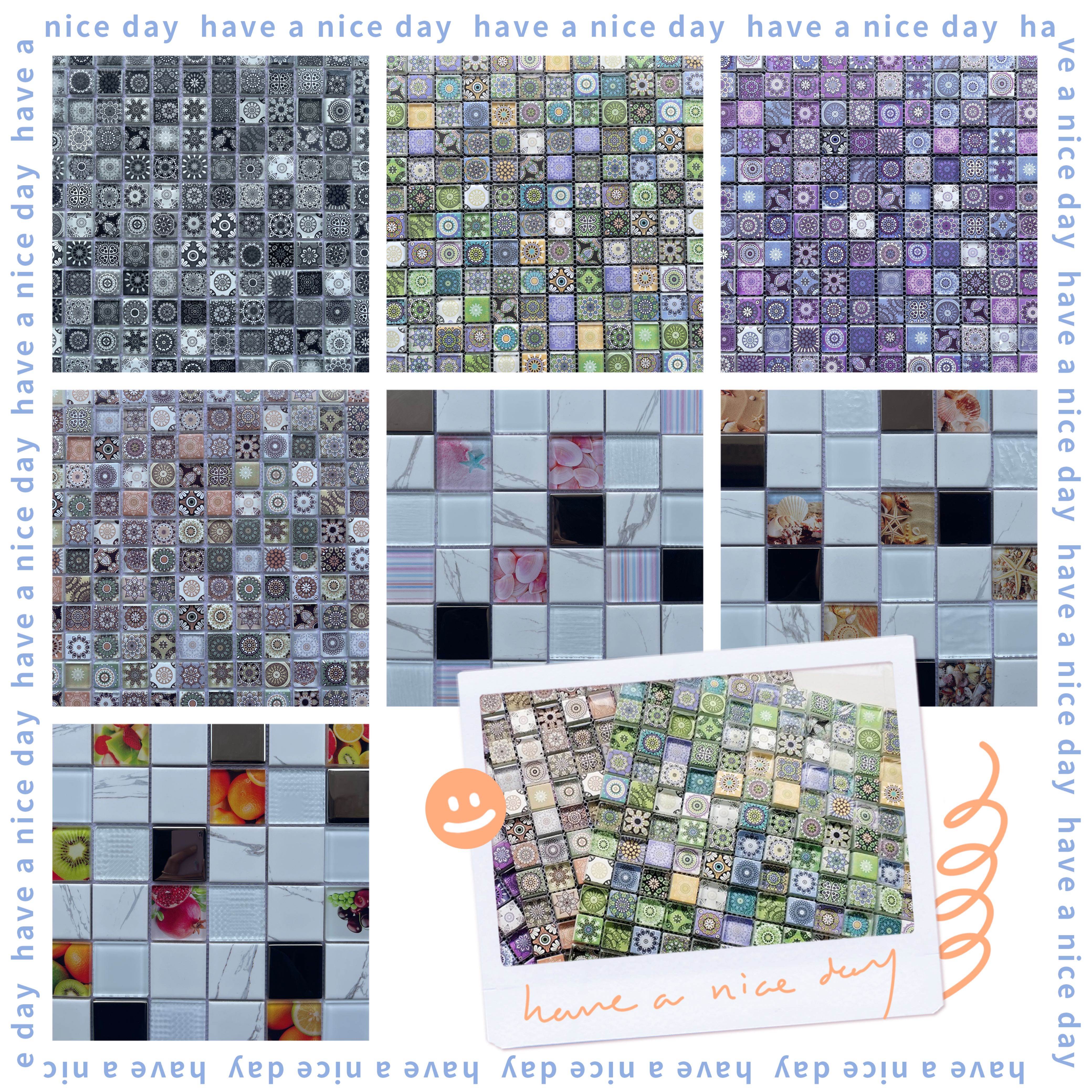 艺术玻璃办公酒店厨房超白 水晶艺术玻璃 炫彩马赛克