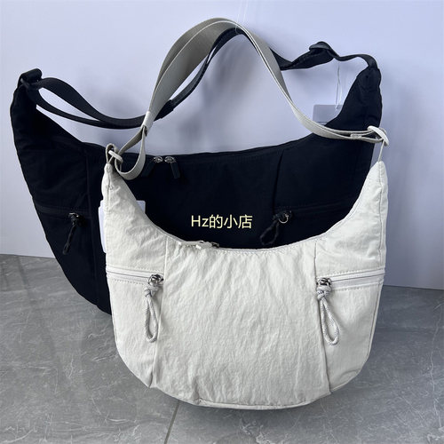 LargeSlouchy斜挎包牛角包6/13L