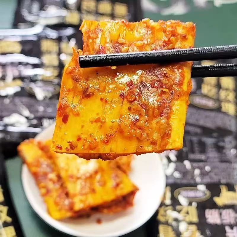 大片手撕牛板筋手撕牛板筋内蒙古烧烤味开袋即食独立装