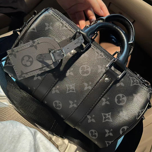 男包斜挎包男潮牌真皮時尚 休閑商務(wù)通勤keepall高級感單肩手提包