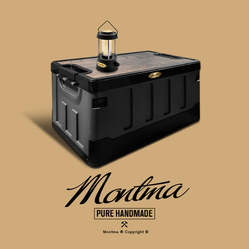 Montma美式收纳箱露营桌二合一