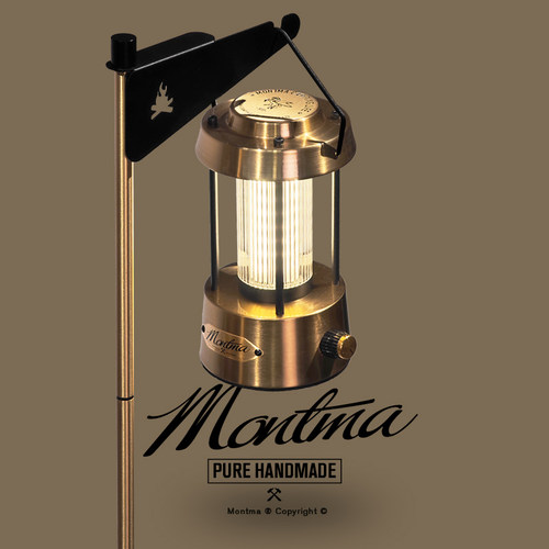 Montma美式黑金颜值天花露营灯