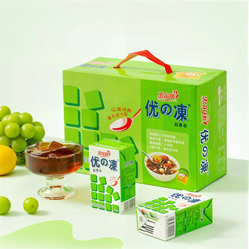 惠尔康青苹果Q弹凝胶果冻礼盒