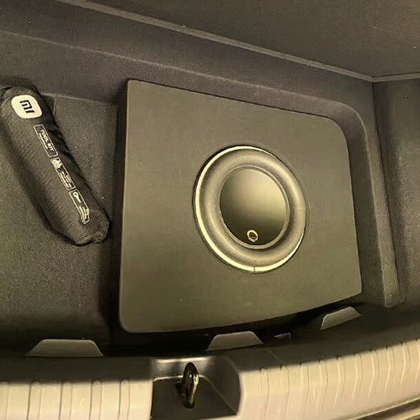 适合小米su7专用低音炮 Yu7专用音响 不占空间  木音箱 10寸喇叭