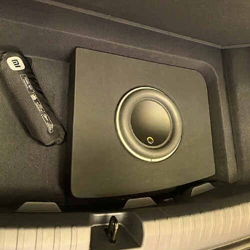 适合小米su7专用低音炮 Yu7专用音响 不占空间  木音箱 10寸喇叭