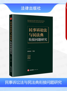 民事诉讼法与民法典衔接问题研究