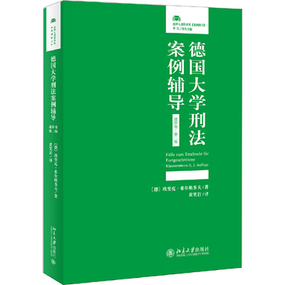 现货正版 德国大学刑法案例辅导 进阶卷 第二版 希尔根多夫 法律人进阶译丛 刑法案例研习 刑法教材教科书 大学本科考研教材 北大