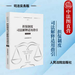 正版 2024新 担保制度司法解释适用指引 司法实务版 司法解释适用指引丛书 司法政策精要解释观点 婚姻家庭劳动争议案例  人民法院