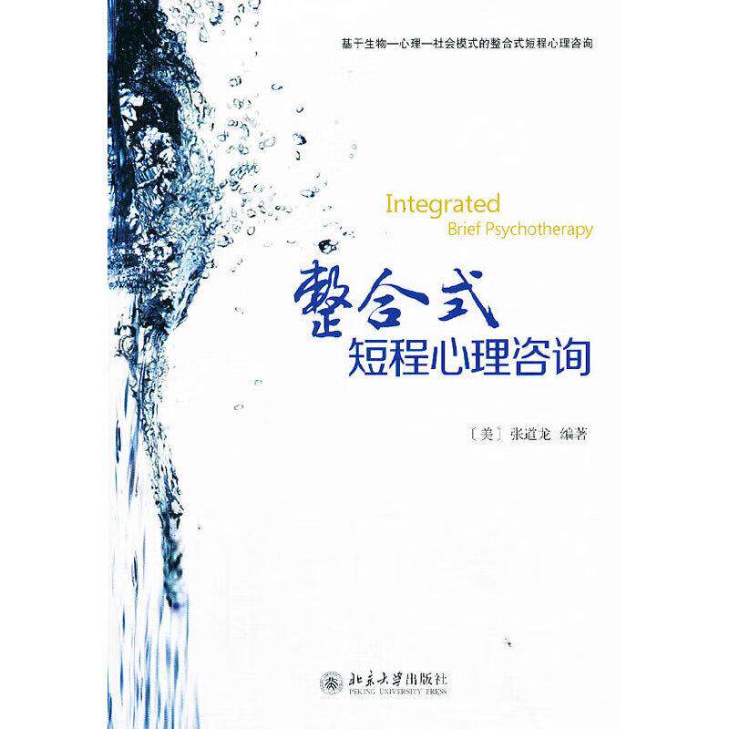 正版 整合式短程心理咨询 （美）张道龙 北京大学出版社 2013年出版 9787301230336 - 实物图
