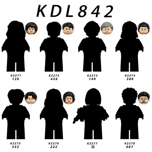 KDL842游戏周边456第三季MOC益智拼装积木人仔玩具礼物