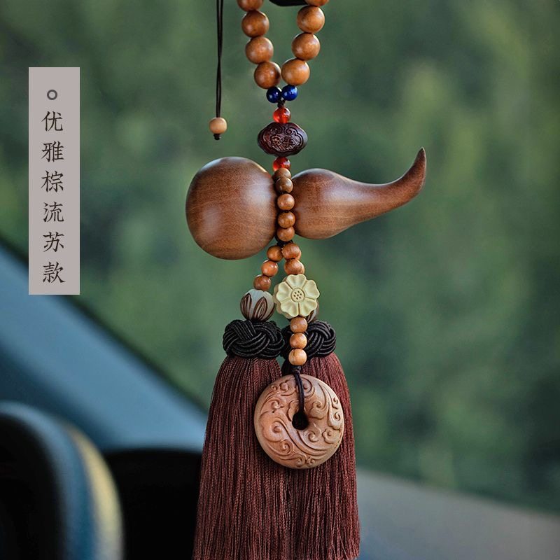 桃木葫芦汽车挂件高档福禄平安扣车内吊饰车载挂饰男女后视镜饰品,汽车用品/电子/清洗/改装,车挂,淘宝优惠券,粉丝福利购,淘宝优惠卷