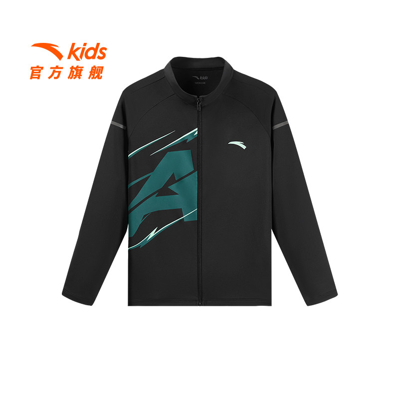 专业骑行服安踏儿童男童运动上衣2025新款上新中大童高弹力外套图片