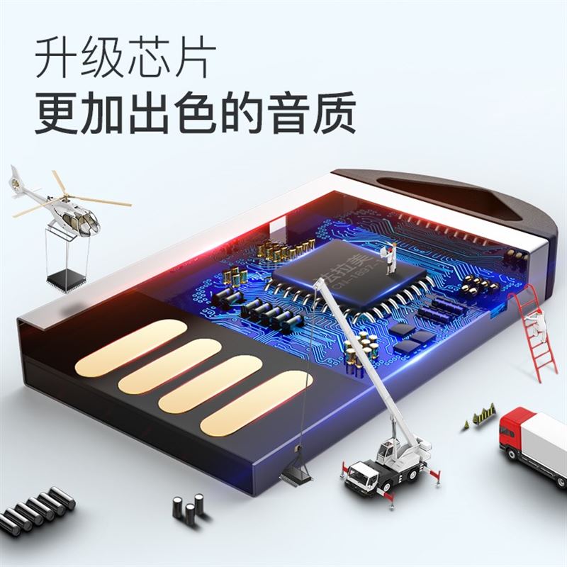 不改音响提升6倍音质无损DTS环绕5.1声道抖音歌曲车载汽车音乐