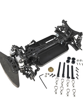 VRX威赛斯/瑞之浩RH1026K 1/10平跑车空车架 不含轮胎和车壳 四驱