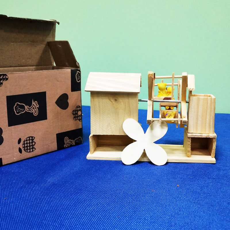 wooden  rotate windmill pen container Music box Send his girlfriend birthday gift The music box originality manual diyin the Toy/Childs/Puzzle/Building block/Model , Musical toy/Children's Musical Instruments , Music Box/Music Box  category - from Buy2taobao.com to provide professional Taobao agent buy service