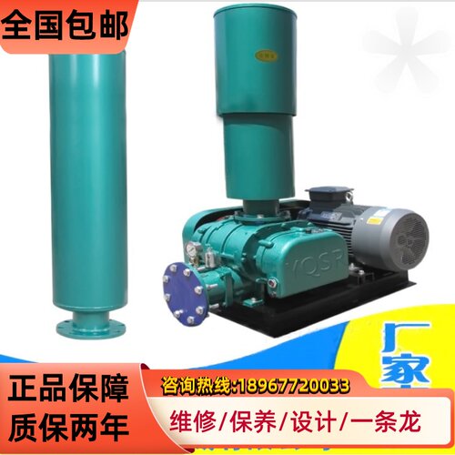 章丘罗茨风机TSR200-30kw,37kw,45kw,55kw,75kw,90kw三叶型鼓风机