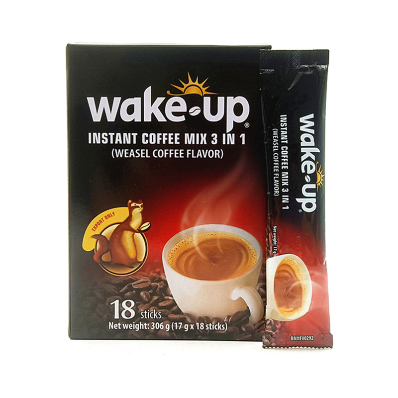 越南Wakeup三合一速溶咖啡猫屎味