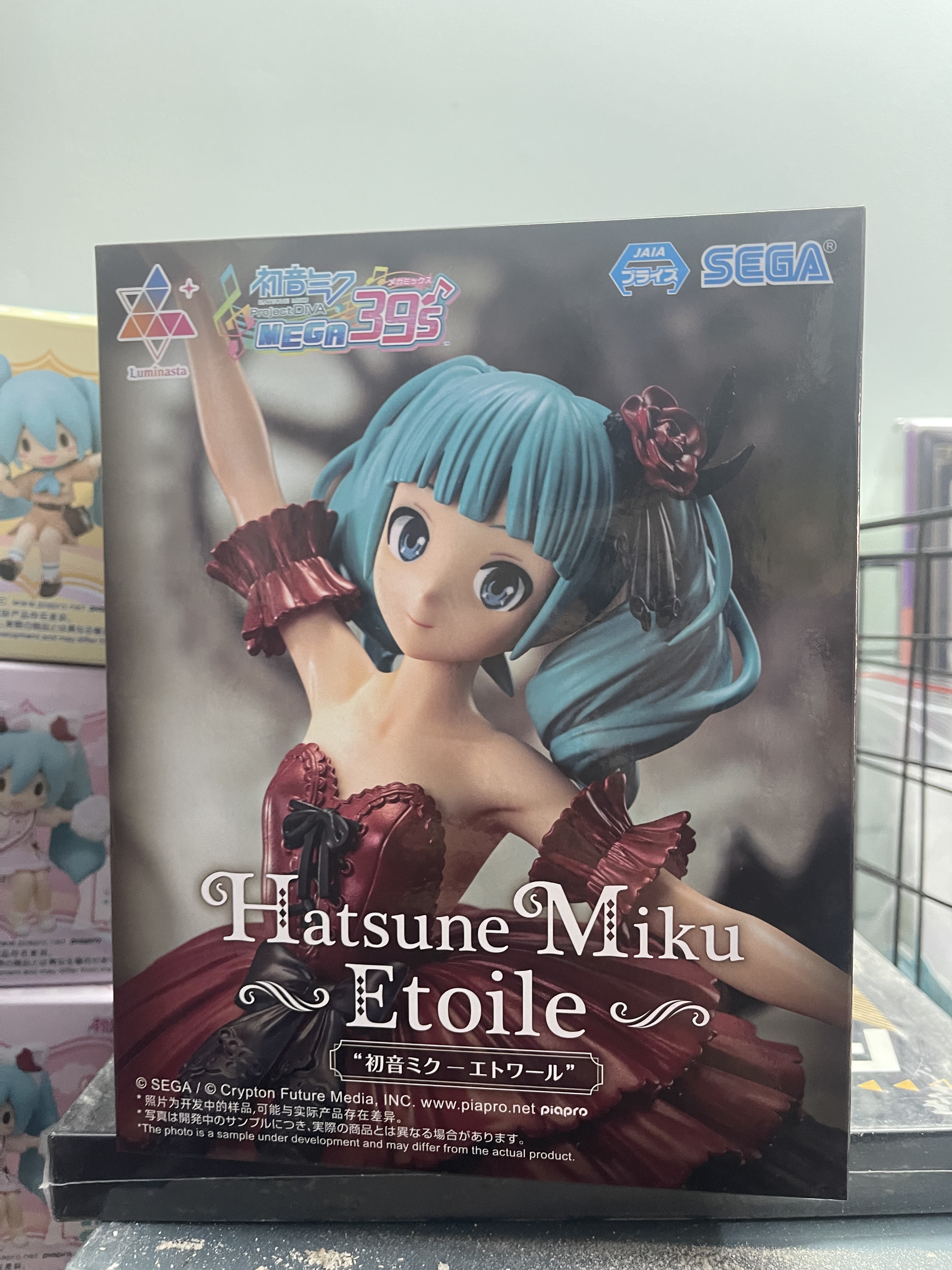 【活动】现货世嘉 Luminasta初音未来 星 歌姬计划芭蕾舞景品手办