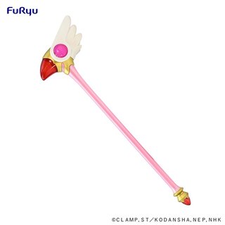 【汉十柒】FuRyu 魔卡少女樱 小樱 透明牌篇 封印之杖 鸟头杖景品