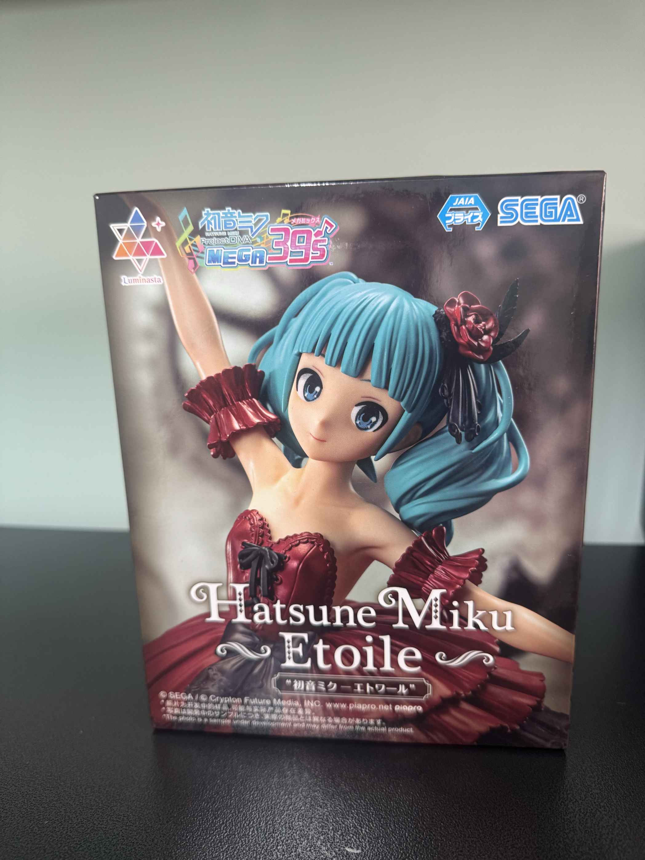 【活动】现货SEGA Luminasta初音未来 星 歌姬计划芭蕾舞景品手办