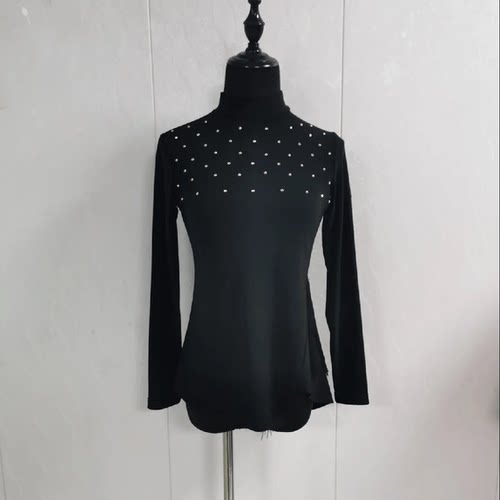 【浩婷雪娟】满天星压钻后流苏衫（不连体）