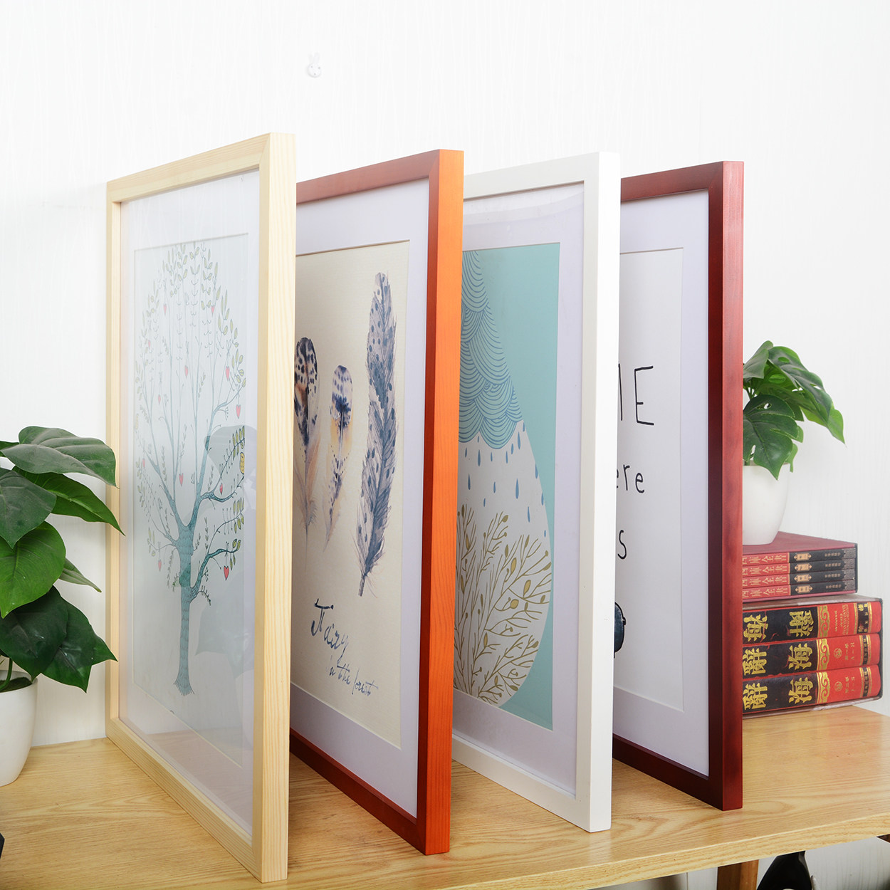 实木质大尺寸相框挂墙28寸小18 20 36 16开k素描水彩装饰装裱画框