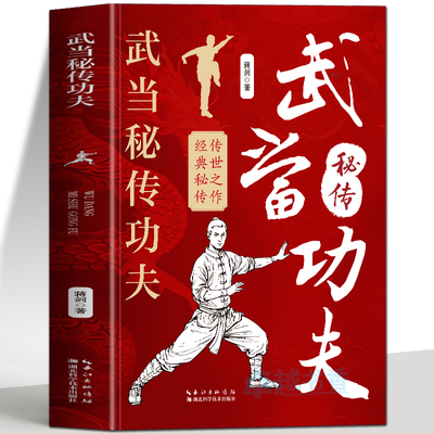 武当秘传功夫正版书籍