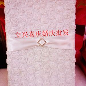 结婚菱形扣香港澳门结婚白色证书套新人港式创意誓约书套包邮
