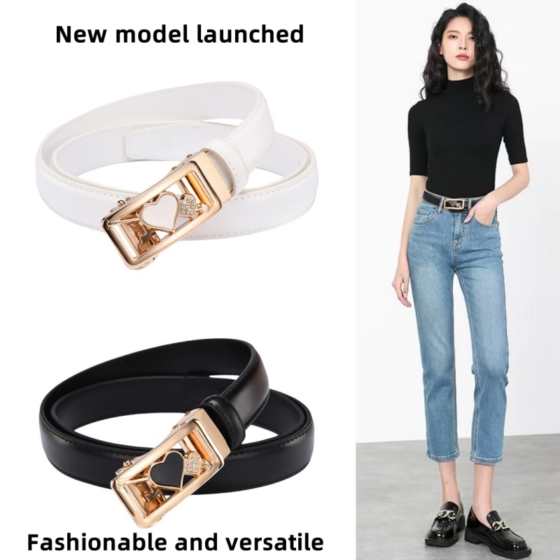 女款四季百搭卡扣皮带腰带