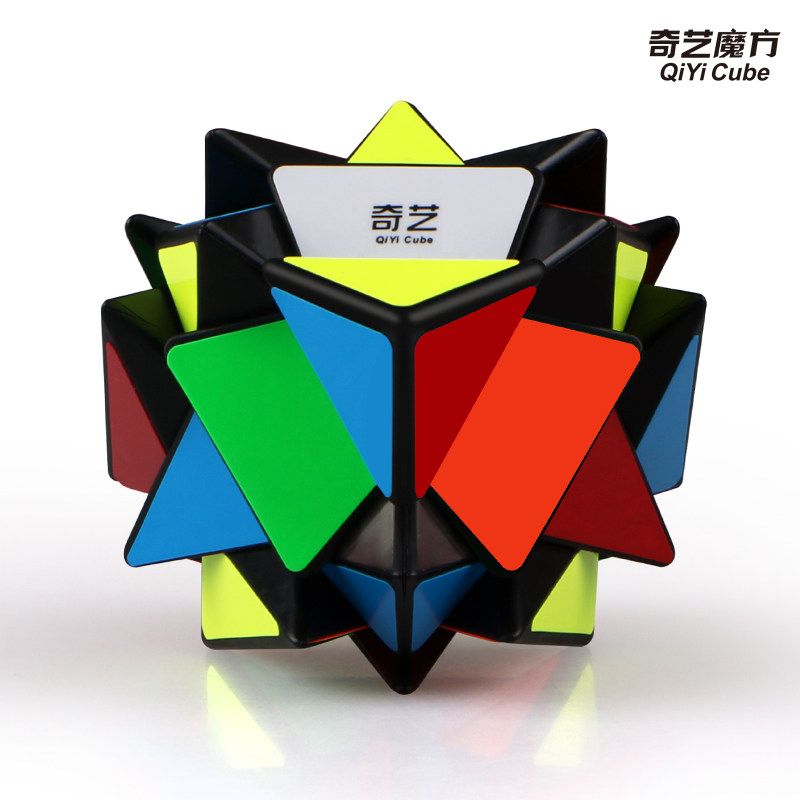 QIYI MAGIC KING KONG RUBIKS CUBE QIYI MAGIC STONE RUBIKS CUBE 3RD ORDER ALIEN RUBIKS CUBE SOLID COLOR 3RD ORDER CHANGING KING KONG