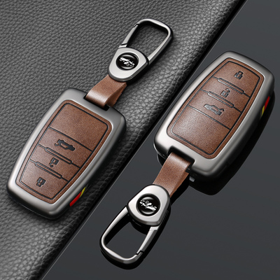 适用于丰田钥匙套复古风