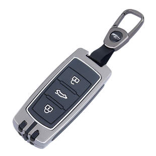 适用众泰t700钥匙套众泰t600钥匙套t800汽车高档金属保护壳包扣男