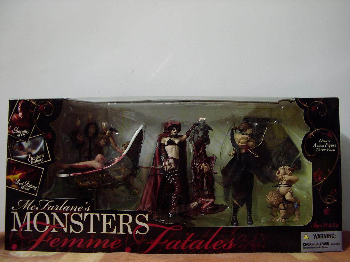 麦克法兰怪物系列 小红帽 桃乐丝 女伯爵 现货