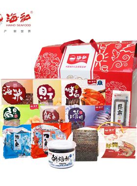 海和海和珍鲜春节海鲜零食礼盒